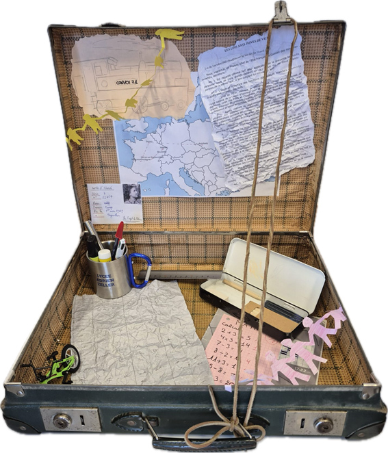 Valise mémoire de Fanny Wolff, élève du lycée